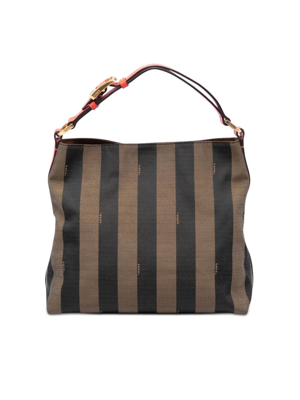 Fendi Pequin Canvas Shoulder Bag Pre- #283815F79B